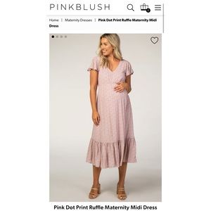 Pinkblush Maternity Dress